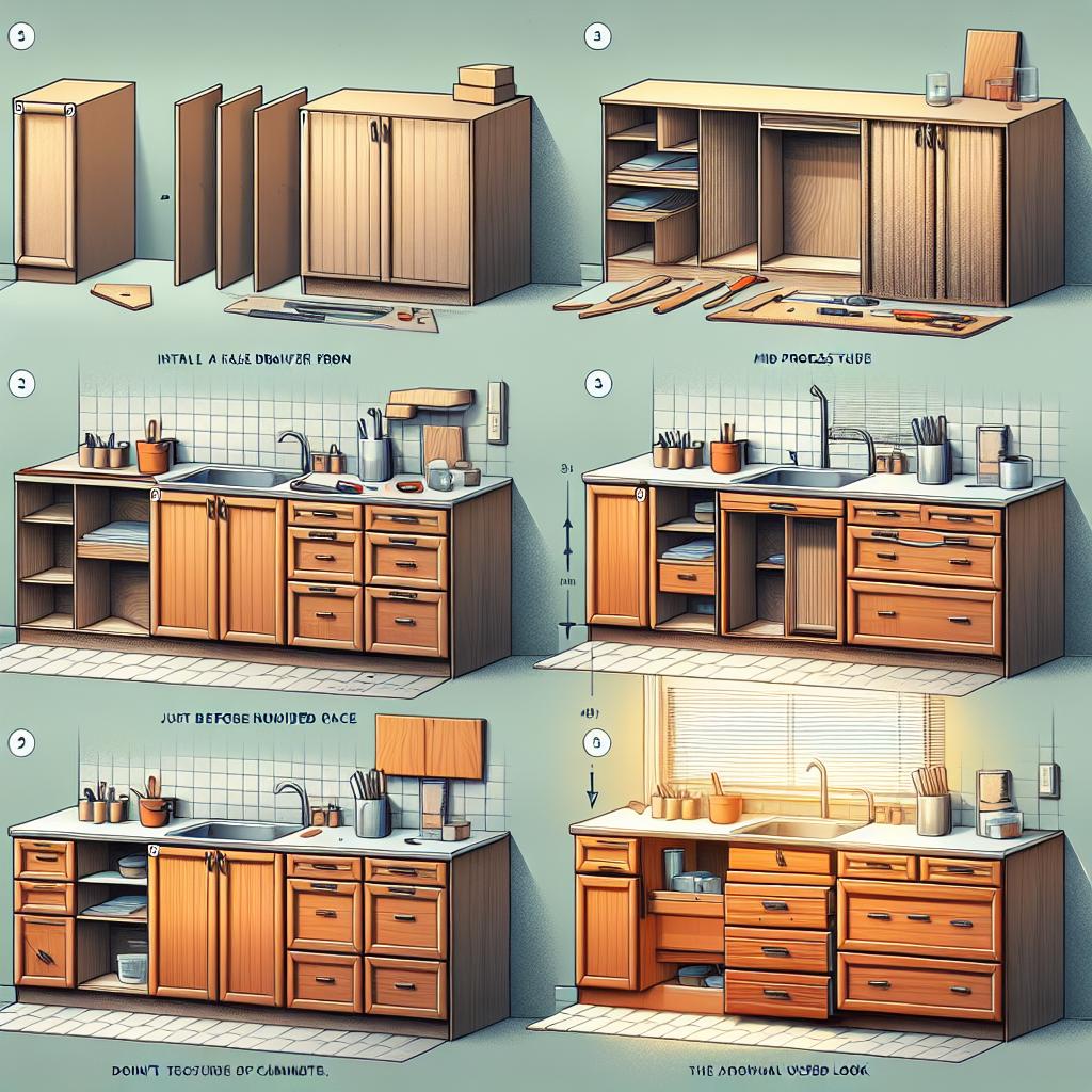 Are you ready to elevate your furnitures aesthetic appeal and functionality? In our Install a False Drawer Front: Step-by-Step Guide for Success! we’ll walk you through the process of transforming your cabinetry without the need for a total overhaul. Whether you’re looking to create a sleek, uniform look or simply want to conceal unused space, installing a false drawer front can be a game-changer. Let’s dive into this straightforward project that promises impressive results and adds a touch of professionalism to your space!