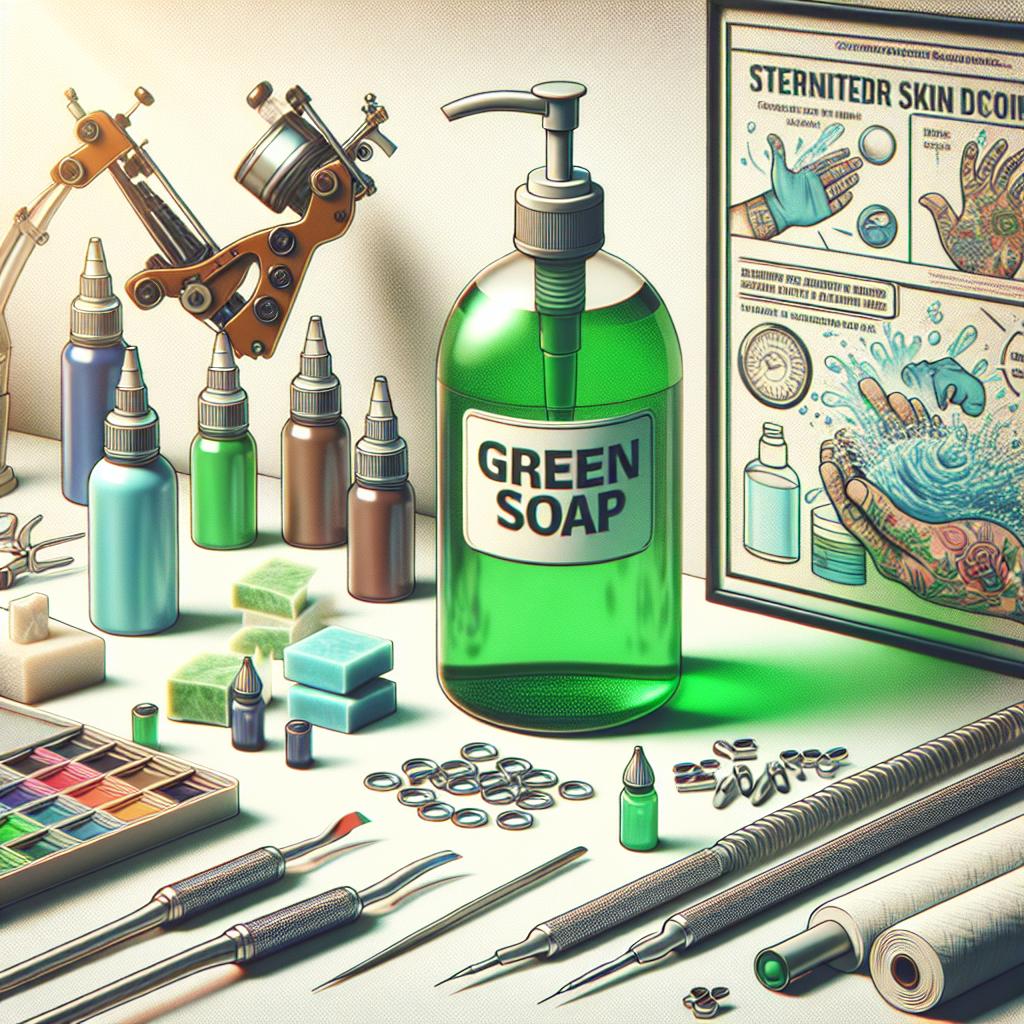 When stepping into the world of tattoos, you might have heard the term green soap thrown around among artists and clients alike. But what is green soap in tattoos used for? Discover its benefits here and unlock the secrets behind this essential product that plays a vital role in the tattooing process. From hygiene to skin care, understanding the importance of green soap can enhance your tattoo experience and ensure the best results. So, let’s delve into the details and explore why green soap is a must-have for any tattoo enthusiast