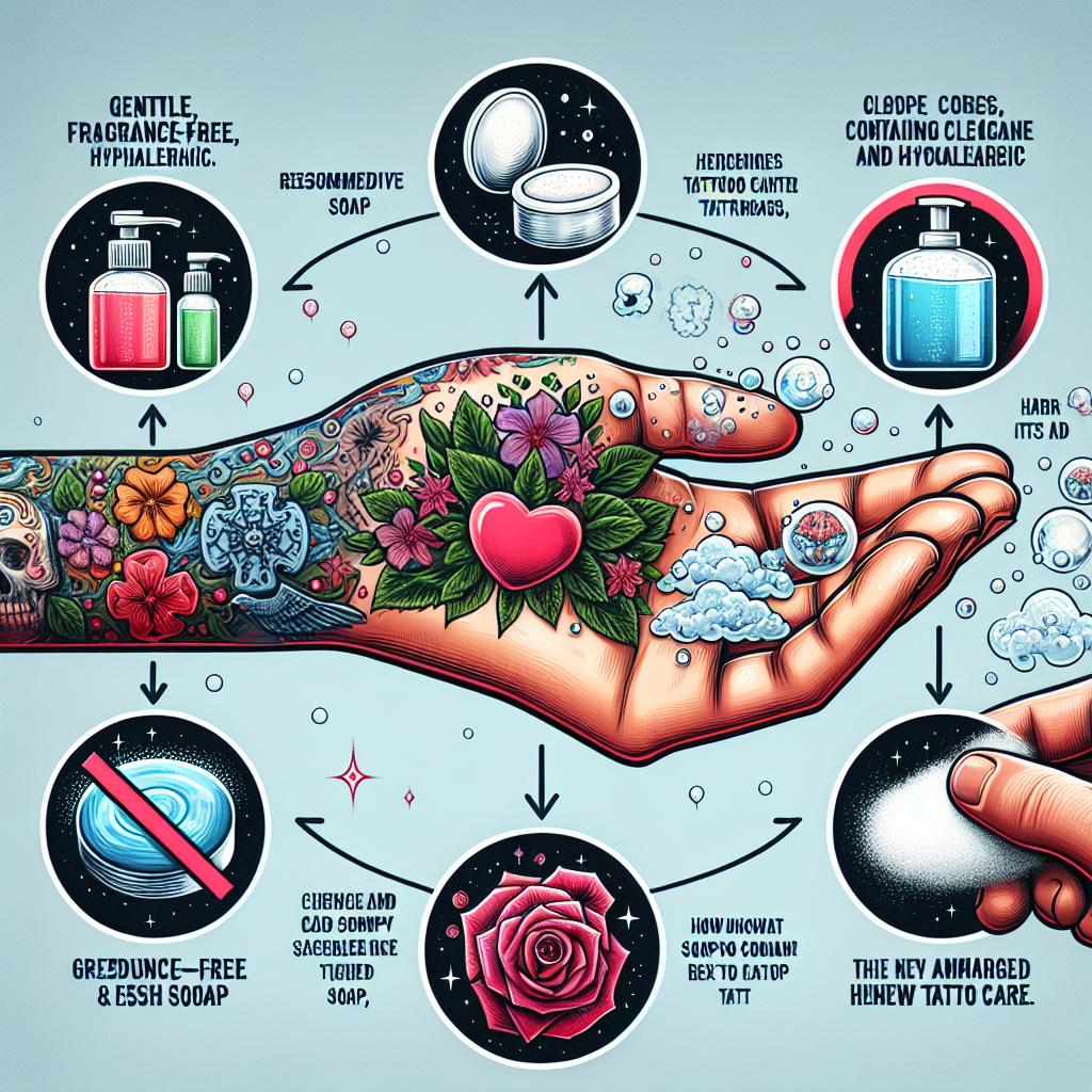 What Kind of Soap Is Best for Your Fresh Tattoo? YYYt8 253D