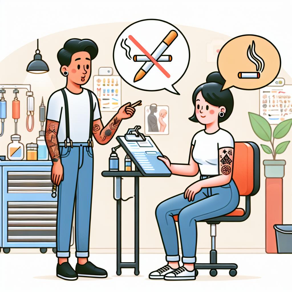 Can I Smoke Before a Tattoo? How It Impacts the Healing Process