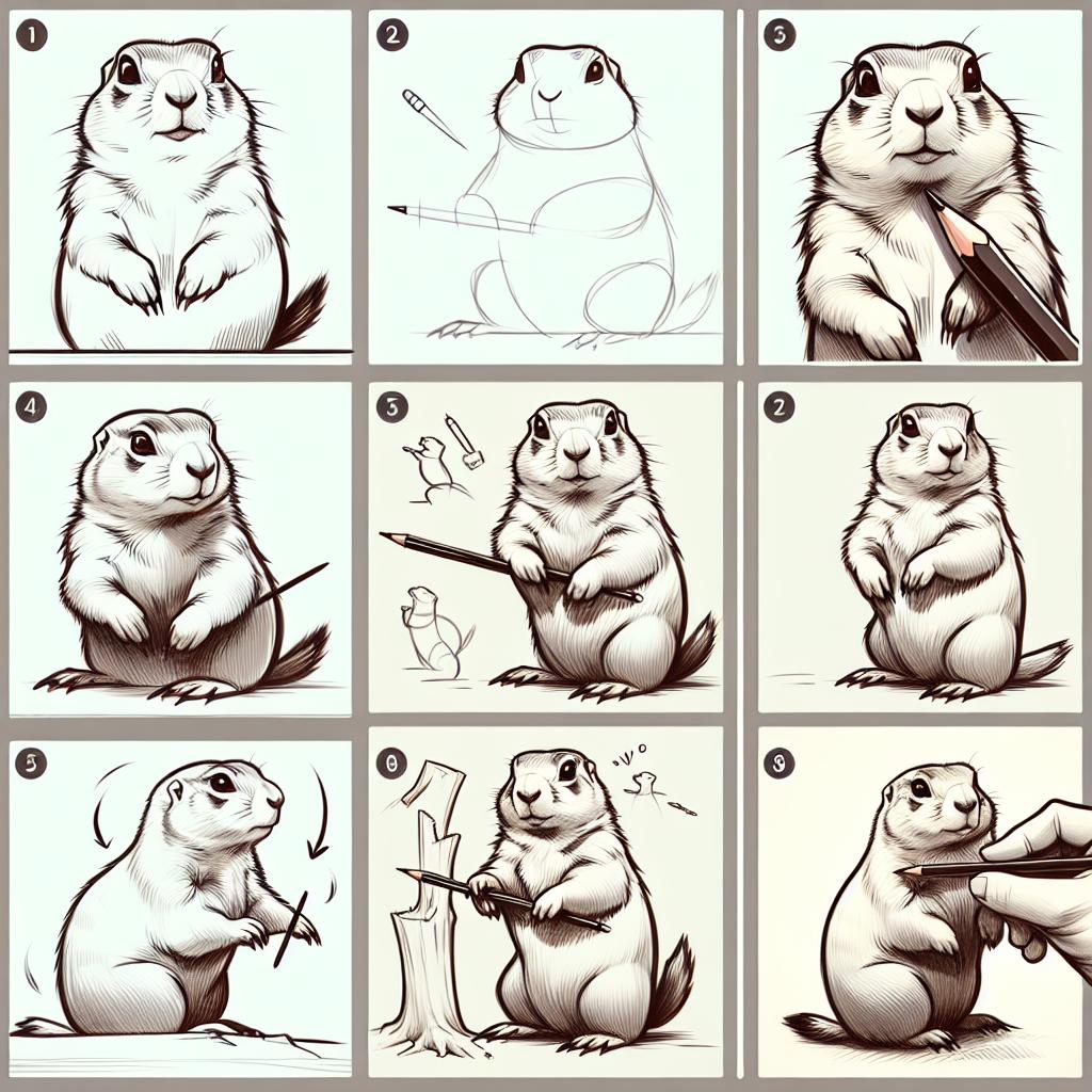 Have you ever wanted to capture the playful spirit of a prairie dog on paper? In our comprehensive guide on How to Draw a Prairie Dog: Step-by-Step Wildlife Drawing Guide, we’ll walk you through the fascinating process of bringing this charming creature to life with just a pencil and your imagination. Whether you’re a seasoned artist or a curious beginner, our clear and concise instructions will empower you to create your own masterpiece while learning about the unique characteristics of prairie dogs. So grab your drawing materials, and let’s dive into the delightful world of wildlife sketching together!