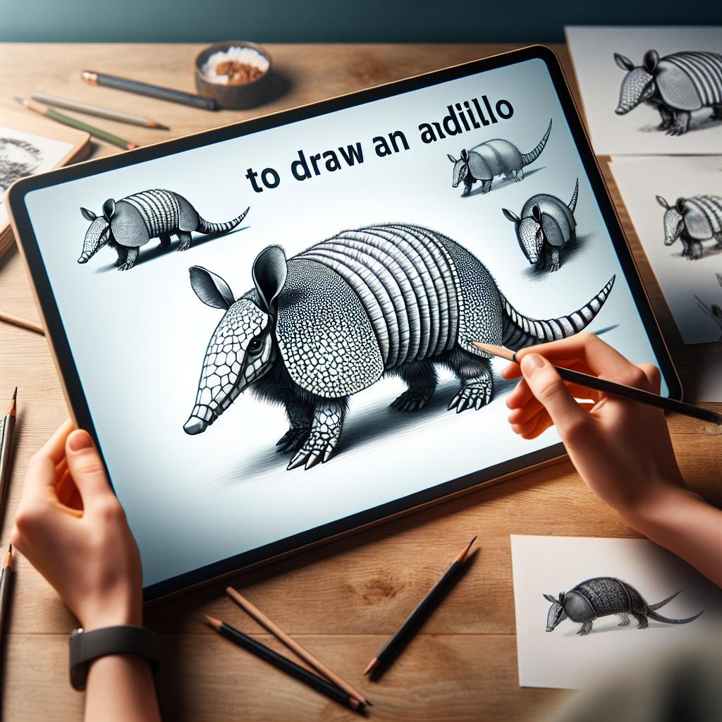 Learn How to Draw an Armadillo: Easy Steps for Beginners 2 Are you ready to unlock your inner artist? If you’ve ever wanted to know how to draw an armadillo, you’re in the right place! In this guide, we’ll break down the process into easy steps that even beginners can follow, ensuring you’ll feel confident as you bring this unique creature to life on the page. So grab your pencils, and let’s dive into the delightful world of armadillo drawing—your creative journey starts here!