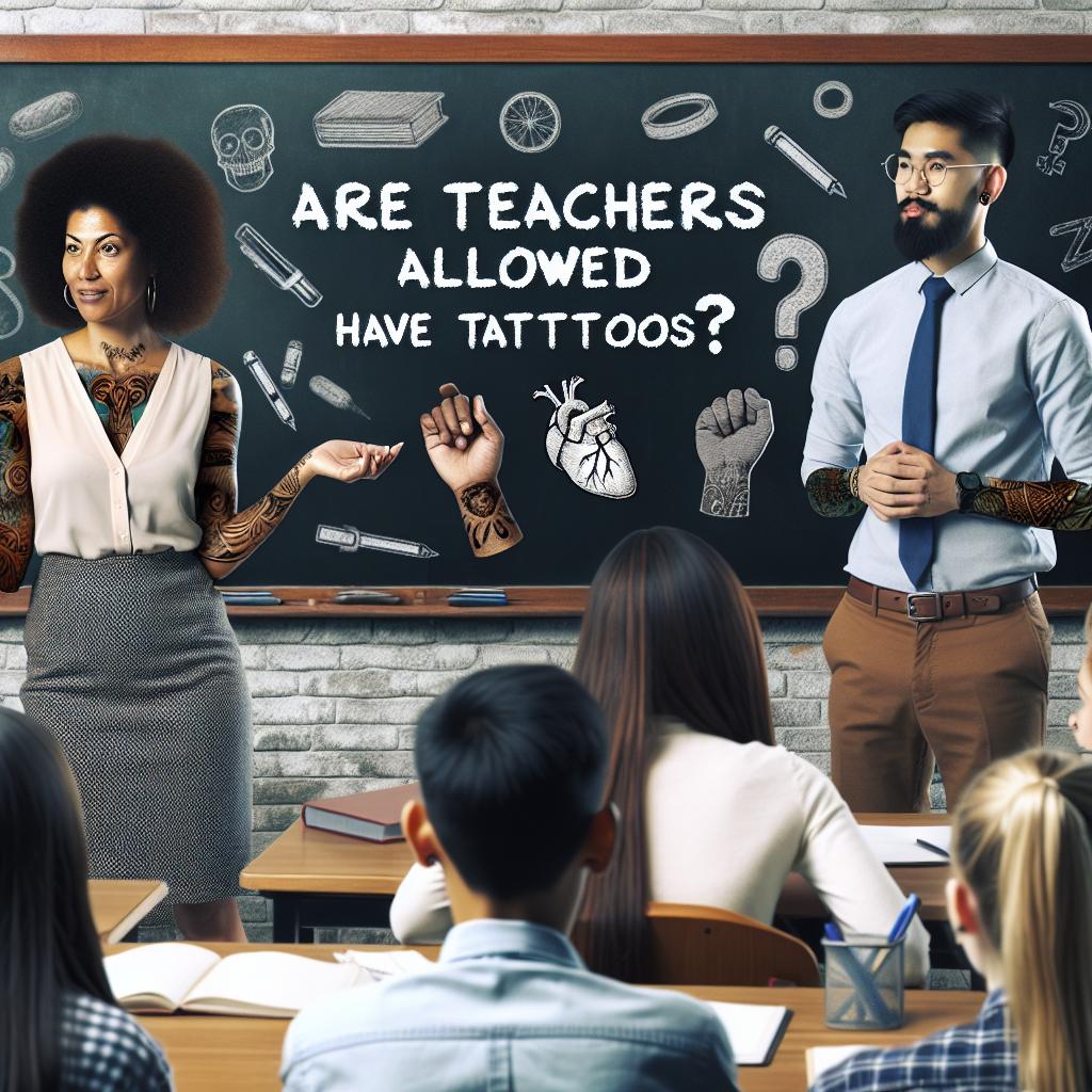 Are teachers allowed to have tattoos? The surprising truth might just challenge your assumptions about personal expression in the classroom. In an era where individuality is celebrated, the policies surrounding tattoos in schools can be as diverse as the tattoos themselves. Join us as we unravel the complexities of this topic, exploring the cultural shifts, institutional guidelines, and personal stories behind the ink that some educators choose to wear proudly