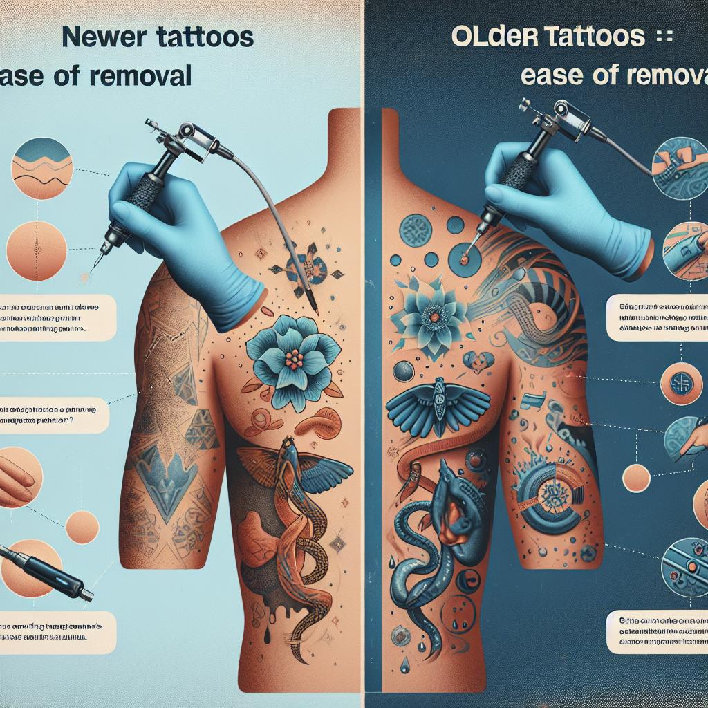 Tattoos have long been a form of personal expression, but what happens when that expression no longer resonates? If you’ve ever wondered, “Are newer tattoos easier to remove than old ones? The facts!” might surprise you. Advances in tattoo removal technology and our understanding of ink composition have significantly changed the landscape of tattoo removal. In this article, we’ll delve into the science behind tattoo aging and removal, helping you navigate this complex process with confidence and clarity. Let’s unravel the truth together!