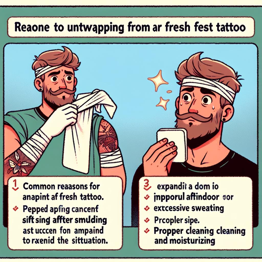 Have you ever unwrapped a fresh tattoo only to find it looks smudged and less than perfect? If youre wondering, Why does my tattoo look smudged under the wrap? Fixing issues like this can be frustrating, but understanding the causes and solutions can make all the difference. In this article, we’ll delve into the common reasons behind that unwelcome blur and share expert tips on how to address and prevent similar problems in the future. Let’s explore the secrets to keeping your ink looking sharp and vibrant right from the start!