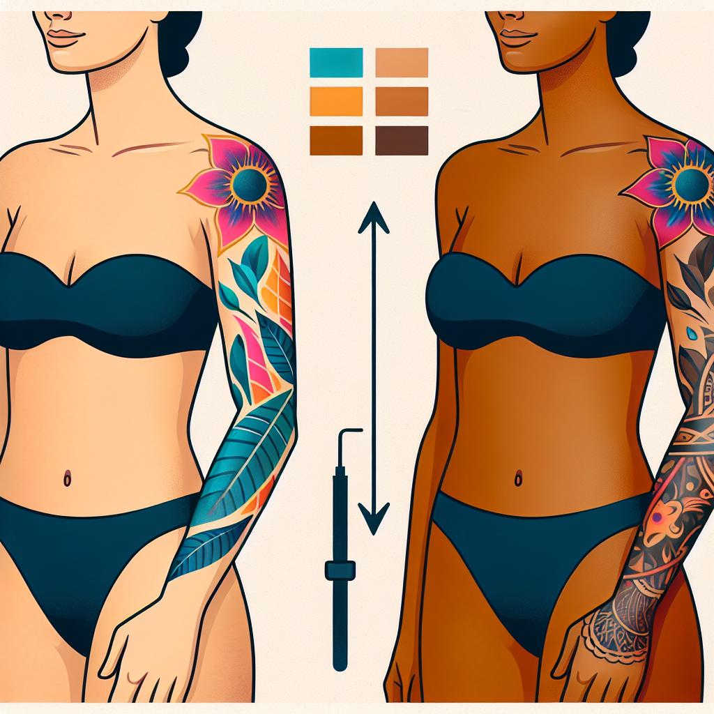Are you curious about the question, Do spray tans cover tattoos? What you should expect when you step into the sunless tanning world? If youve ever wondered how a natural glow could potentially alter the appearance of your ink, youre not alone. Spray tans can work wonders for achieving that bronzed look, but their interaction with tattoos can be a bit complex. In this article, well explore what happens when spray tan meets your body art, giving you the clarity and confidence you need to make an informed decision