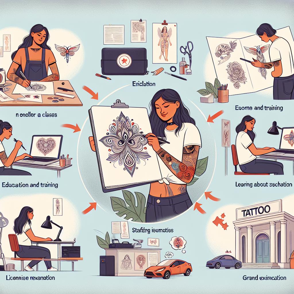 How to Become a Tattoo Artist in Illinois: Step-by-Step Process Explained