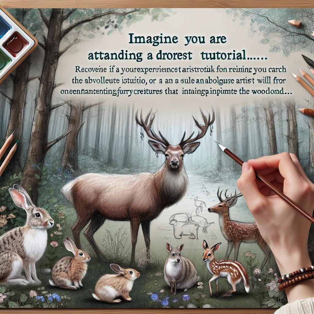 Welcome to our Woodland Creatures Drawing Tutorial with Step-by-Step Instructions, where your artistic journey through the enchanting forest begins! Whether you’re a seasoned artist looking to hone your skills or a complete beginner eager to explore your creativity, this guide will lead you through the delightful process of capturing the charm of woodland animals on paper. With clear, easy-to-follow steps, you’ll find yourself immersed in the whimsy of nature, transforming simple lines into vibrant depictions of squirrels, foxes, and deer. So grab your sketchbook, and let’s bring these magical creatures to life together!