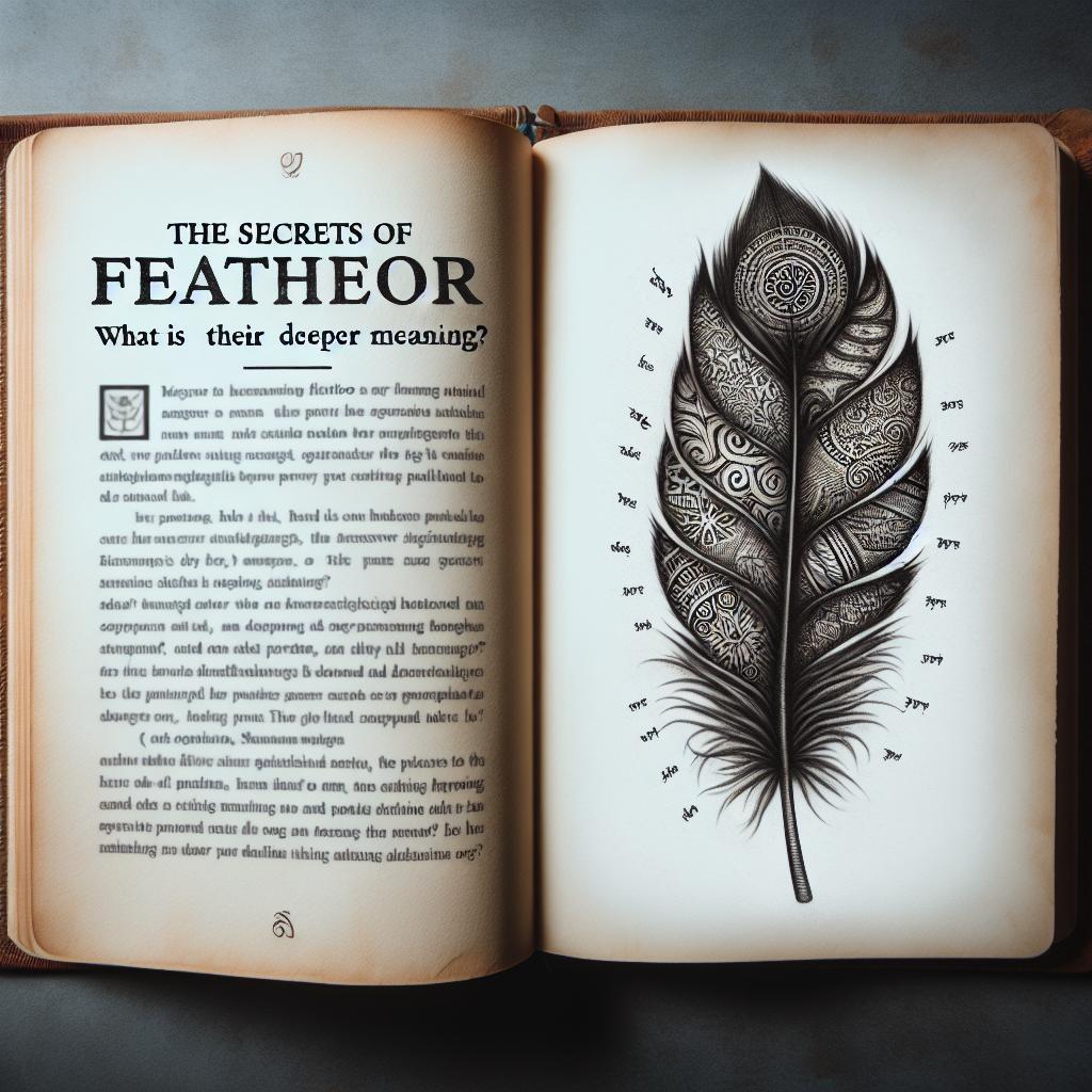 Feather tattoos have long captivated the imagination, but what lies beneath their stunning aesthetic? In The Secrets of Feather Tattoos: What Is Their Deeper Meaning?, we delve into the rich symbolism and cultural significance behind these delicate designs. Whether youre considering your first tattoo or simply curious about the stories feathers tell, this exploration promises to unveil the profound messages woven into each inked plume. Join us as we unravel the fascinating layers of meaning that transform a simple tattoo into a powerful personal statement