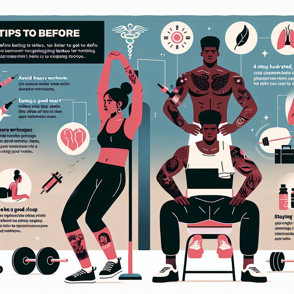 Can You Workout Before a Tattoo? Fitness Tips to Avoid Issues